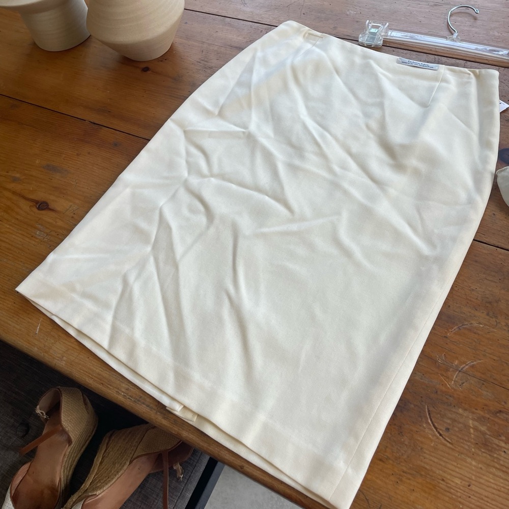 Off white Pendleton Skirt